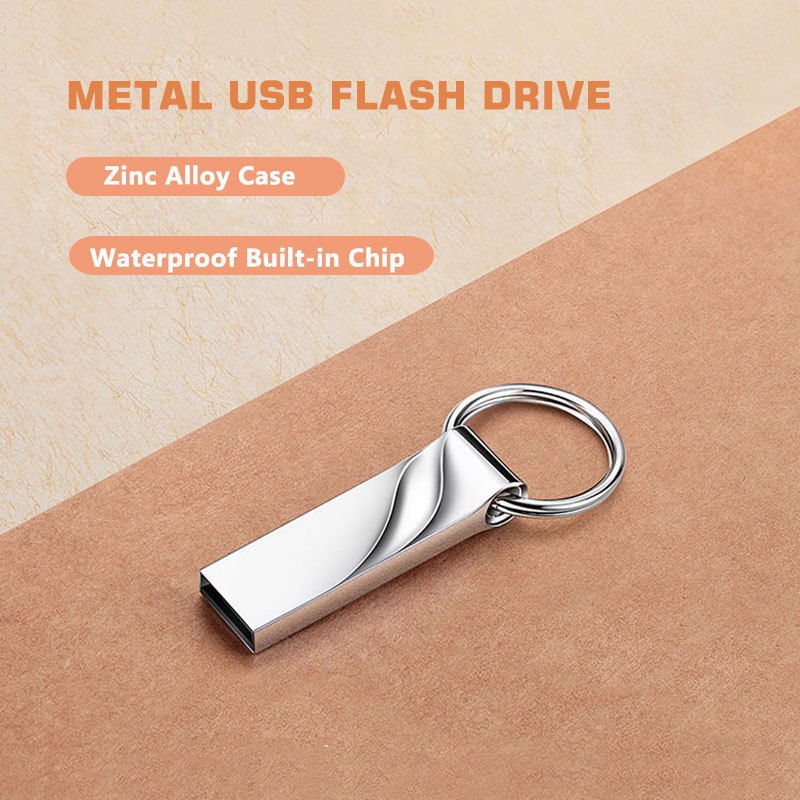 Business Waterproof USB Flash Drive 32GB 16GB Flash Memory Stick USB 2.0