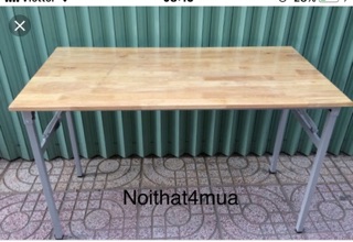BÀN HỌC SINH CHÂN SẮT GẤP