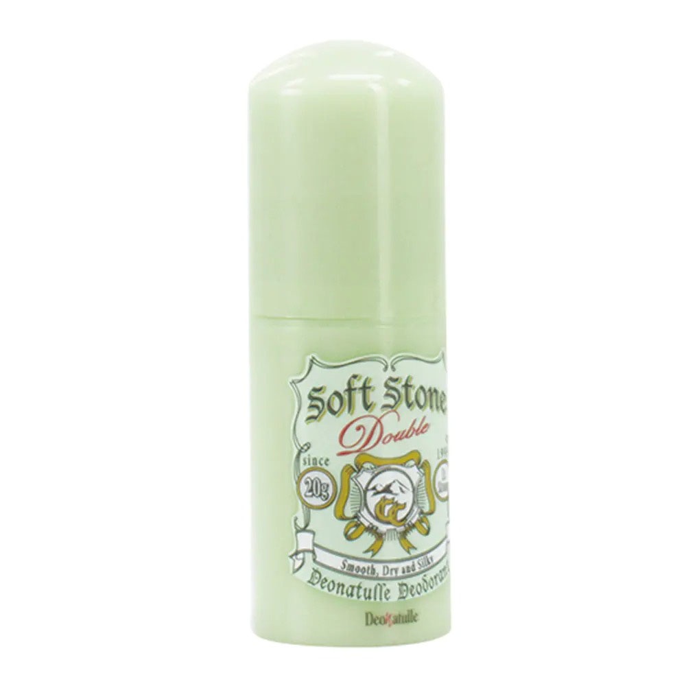 Lăn Khử Mùi Đá Khoáng Deonatulle Dạng Sáp Cho Mọi Loại Da Soft Stone Double 20g