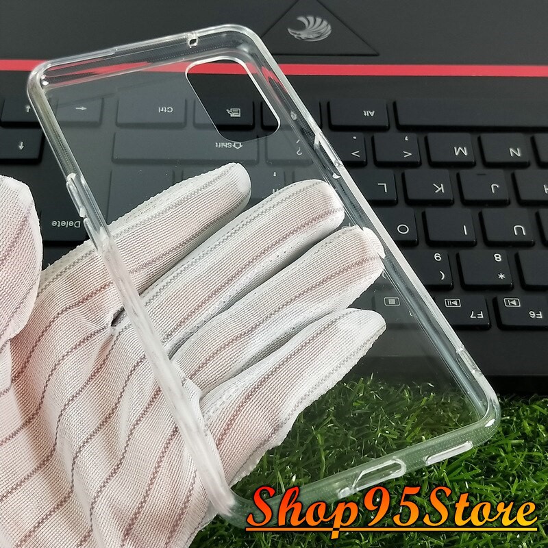 Ốp lưng silicon Xiaomi Poco M3 trong suốt