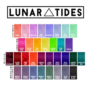 Thuốc nhuộm tóc Lunar Tides Hairdye tone màu lạnh