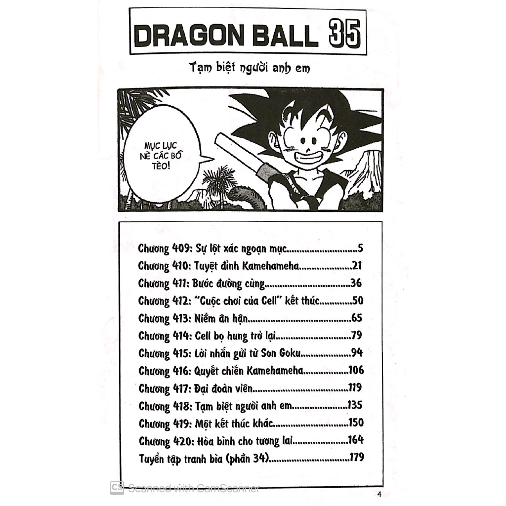 Sách - Dragon Ball - 7 Viên Ngọc Rồng Tập 35: Tạm Biệt Người Anh Em (Tái Bản 2019)