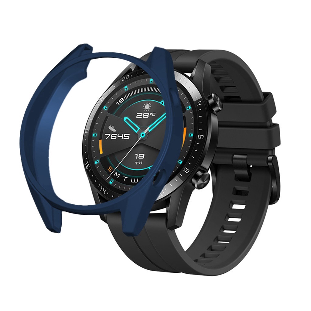 Ốp Tpu Mềm Siêu Mỏng Cho Đồng Hồ Thông Minh Huawei Watch Gt2 46mm