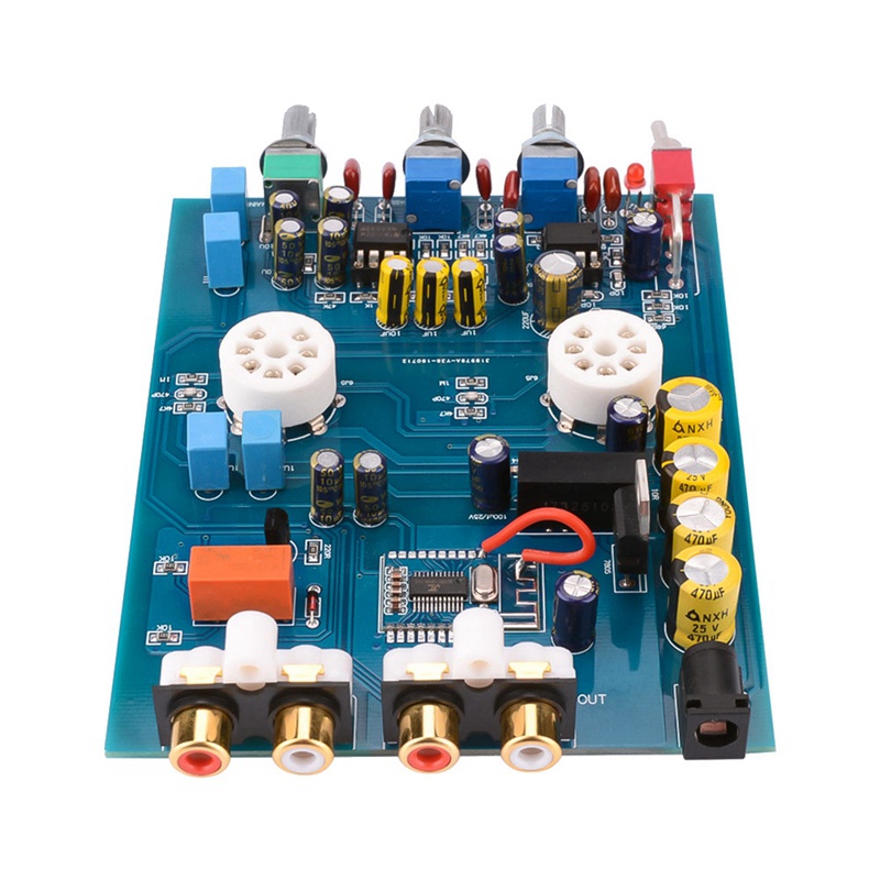 Bảng Mạch Khuếch Đại Âm Thanh Hifi 6J5 NE5532 Kết Nối Bluetooth Chuyên Dụng