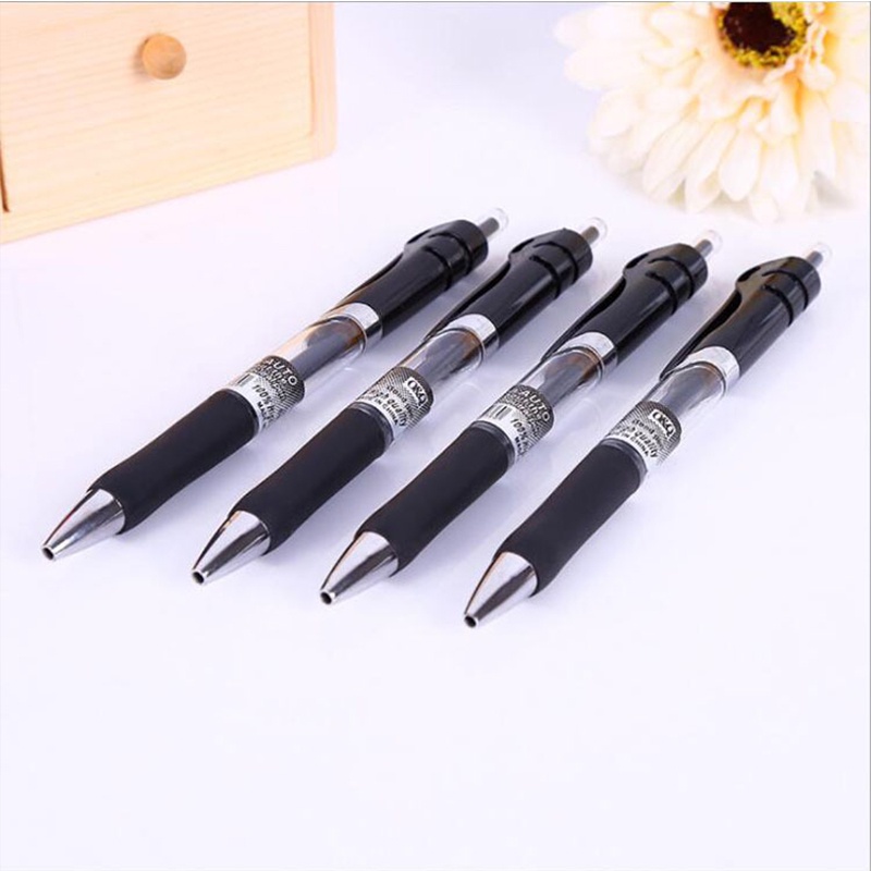 Bút Bi Mực Đen Có Thể Thu Gọn Ngòi 0.5mm