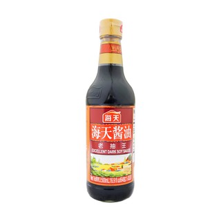 Hắc Xì Dầu Nấm Rơm Hải Thiên chai 500ml-Mushroom Dark Soy Sauce Haday