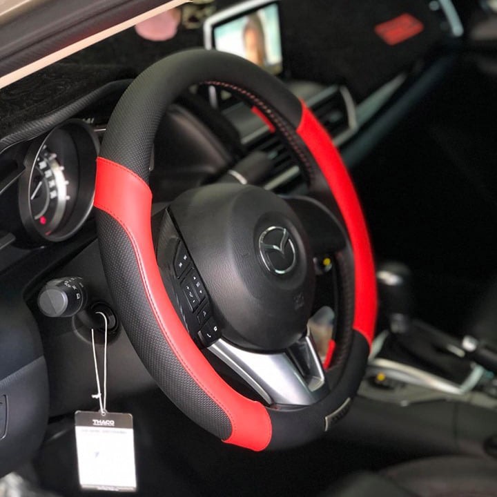 Bọc vô lăng sparco chính hãng mã 113, bọc vô lăng ô tô cao cấp hãng italia - Full mẫu và màu sắc size 38cm
