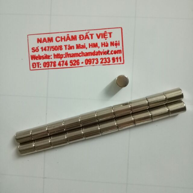 Nam châm viên 7x10mm