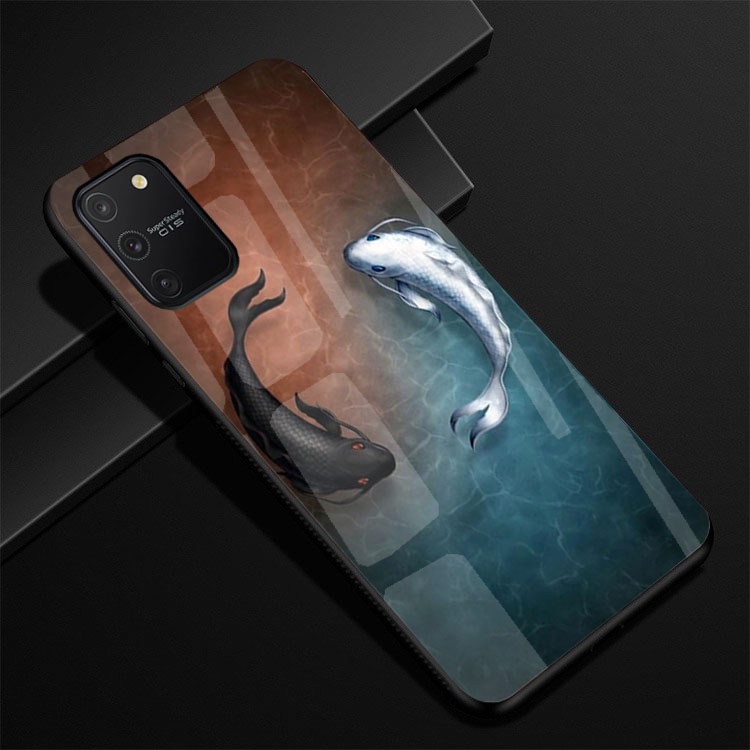 Ốp Lưng SAMSUNG S10 LITE mặt kính cường lực cao cấp thiết kế Độc Quyền