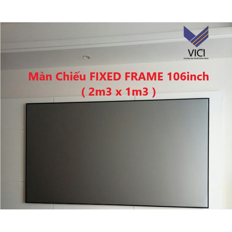 Màn Chiếu Xem Phim Fixed Frame 106inch ( 2m3 x 1m3 ), Tỷ lệ 16:9, Chính Hãng Dalite