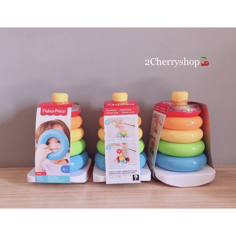 Tháp xếp Fisher Price chính hãng