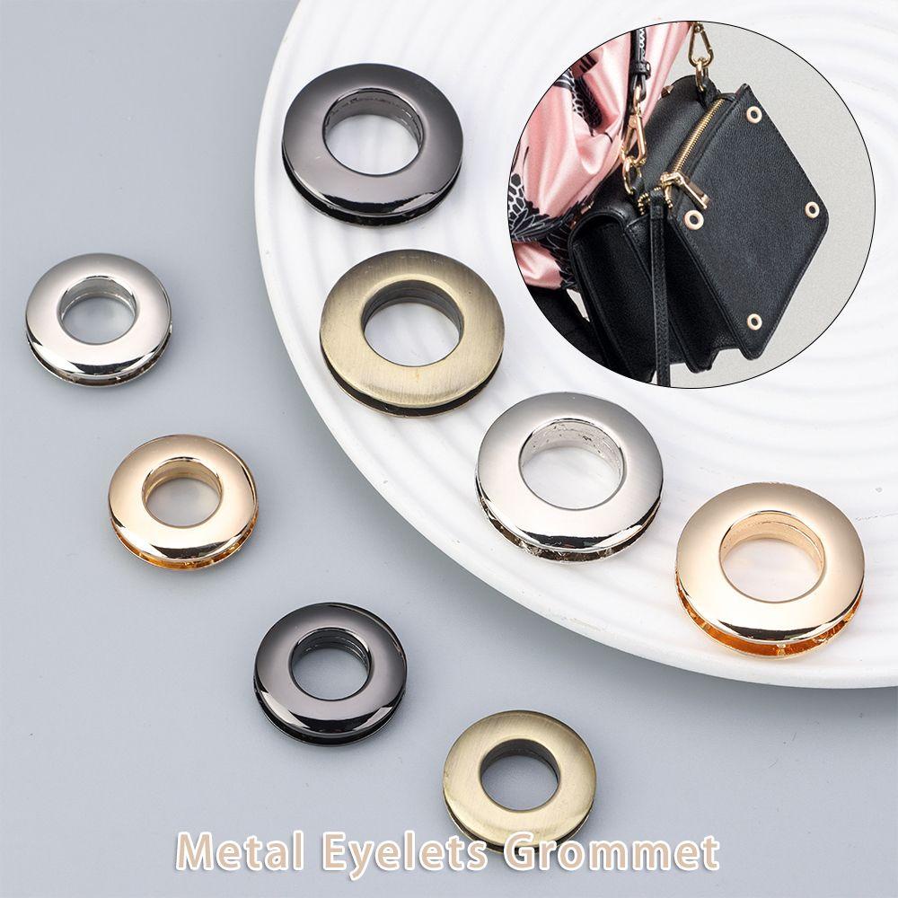 Daphs Vòng Khoen Bằng Hợp Kim Cứng DIY Trang Trí Túi Xách / Vali / Đồ Da