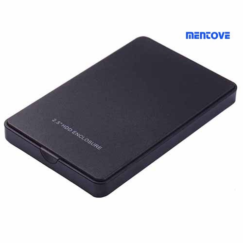 Hộp Đựng Ổ Cứng Ngoài Ssd 2.5 Inch Sata Usb 2.0 Hdd Màu Đen | BigBuy360 - bigbuy360.vn