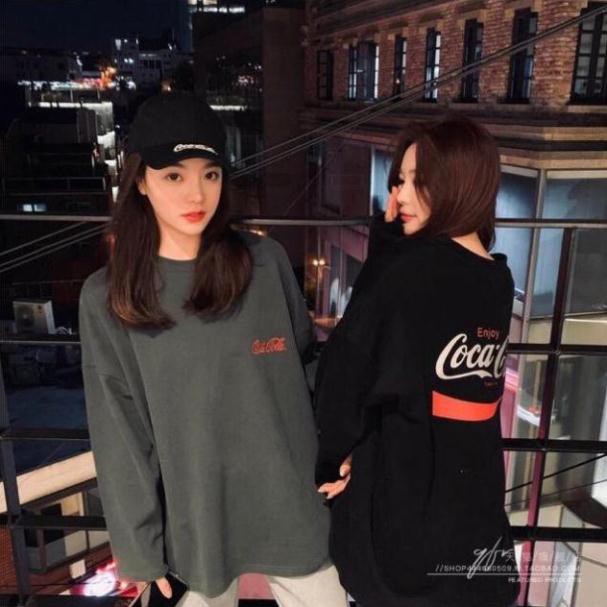 <bigsize> Áo thun tay dài unisex có bigsize