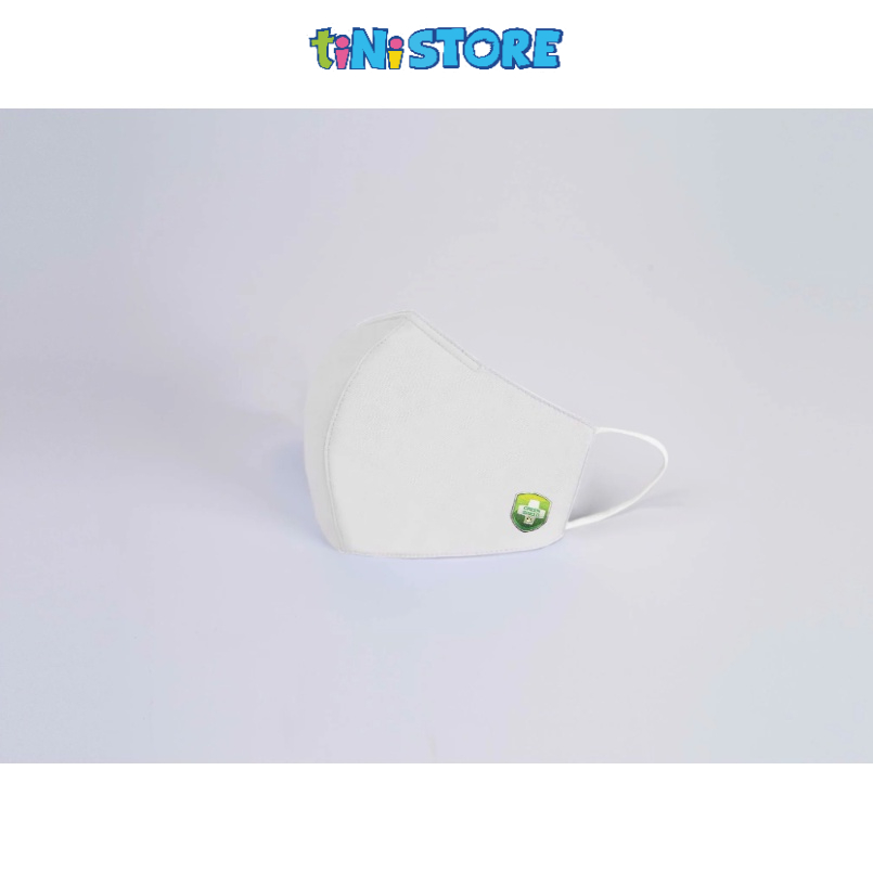 tiNiStore-Khẩu trang vải sợi tre kháng khuẩn 3 lớp Green Shield size XS (trắng/ đen/ xanh Navy/ xanh nhạt) tiNiToy GSPCM
