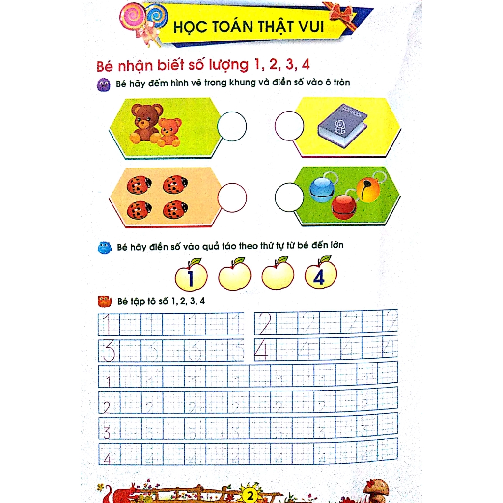 Sách - Bé Chuẩn Bị Vào Lớp Một - Vở Bé Vui Học Toán