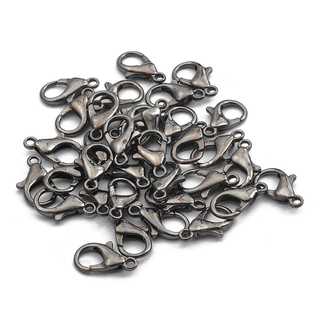 Set 10 Móc Kẹp Hợp Kim 10-21mm Dùng Làm Trang Sức Thời Trang