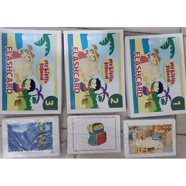 Flashcard  My Little Island 2+3