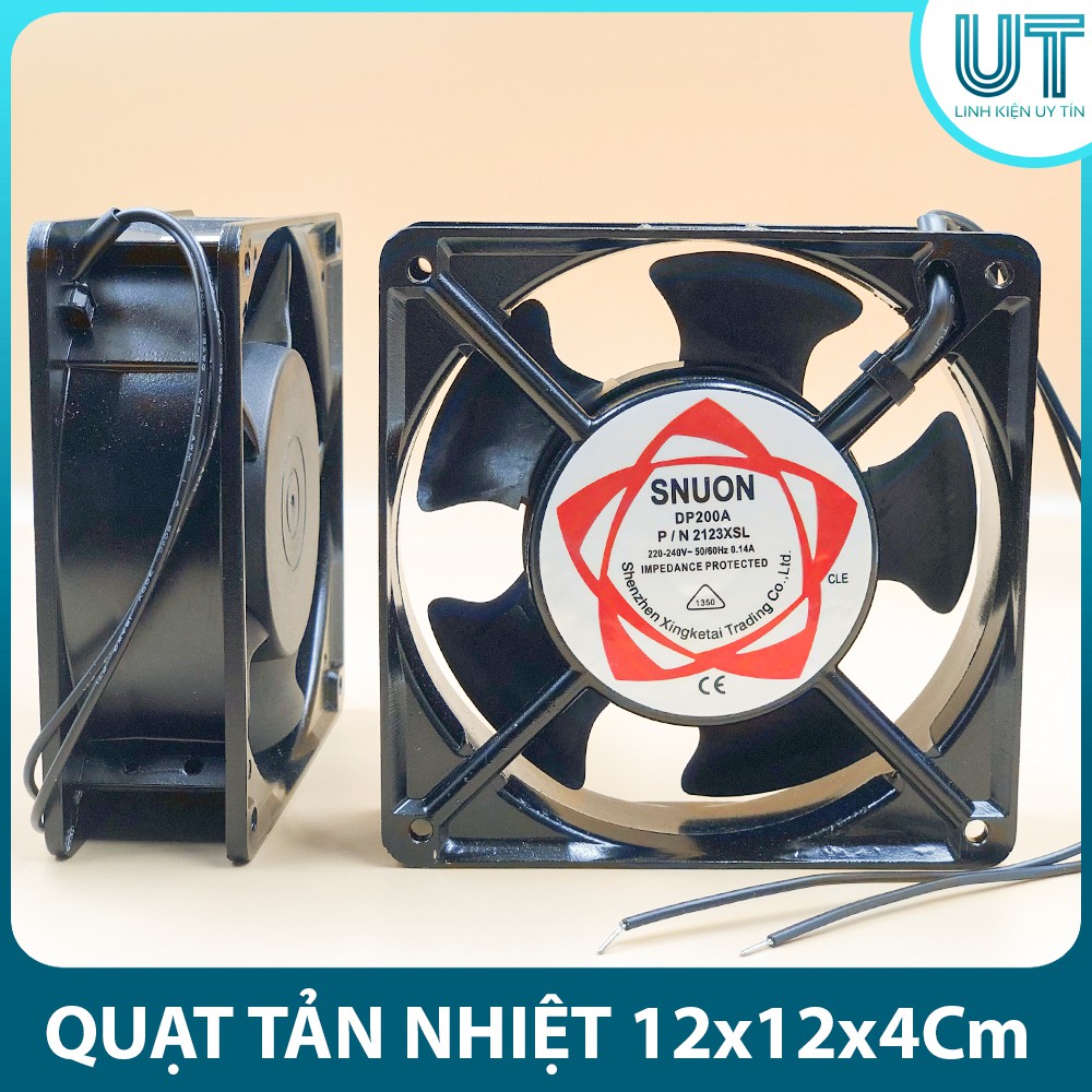 Quạt tản nhiệt SUNON 12x12x4Cm DP200A 220VAC