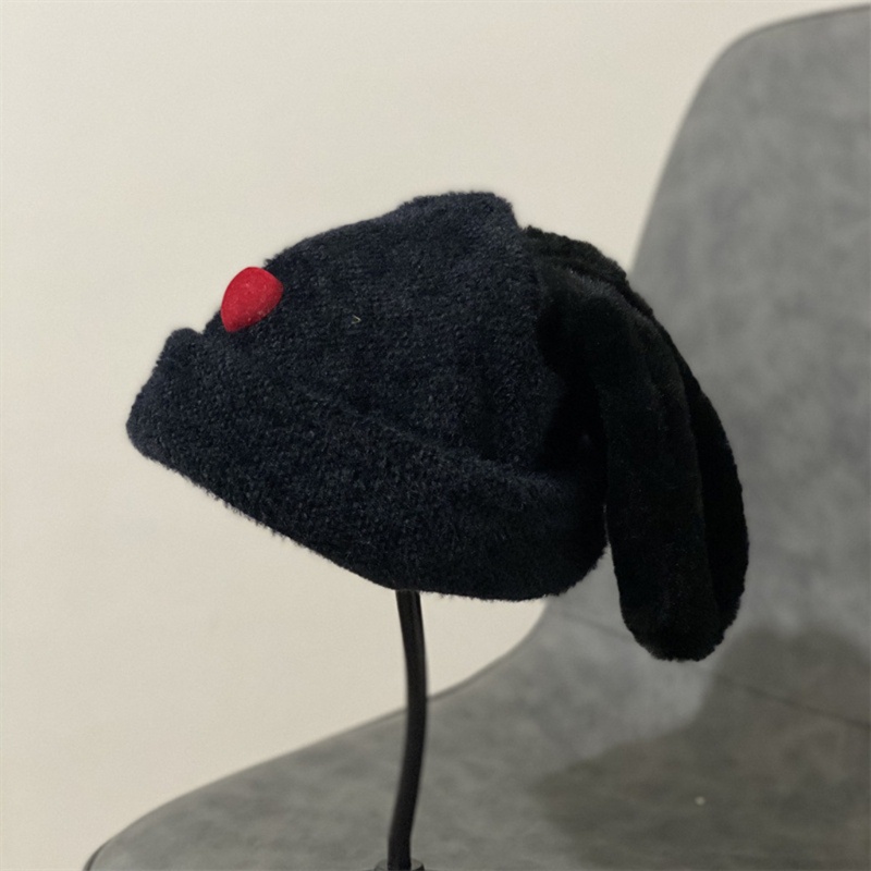 Mũ Tai Thỏ Chất Liệu Cotton Dày Dặn Thời Trang Xinh Xắn Cho Cún Cưng