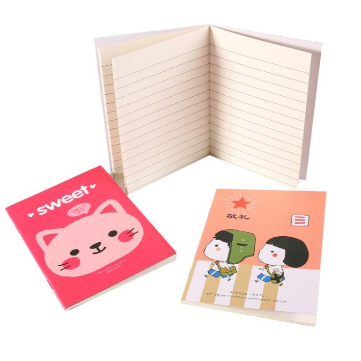 Sổ Tay 20 Trang Dễ Thương Bỏ Túi Tiện Lợi - Sổ Tay mini 20 Trang Ghi Chú Giấy Kẻ Ly Tiện Lợi Bìa Dễ Thương