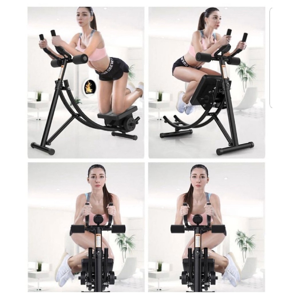 Máy tập cơ bụng, lưng, tay, ngực, hông, eo đa năng Elip AB Gym chính hãng thế hệ 4.0 - Tặng đồng hồ đo chỉ số vận động