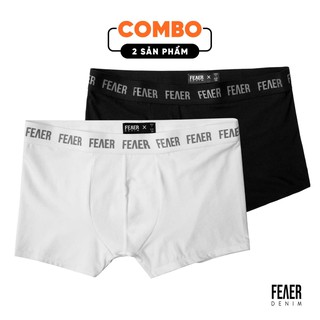 [COMBO 2 CÁI] Quần Sịp Đùi Boxer nam FEAER form ôm thoải mái, Chất Cotton SIÊU THOÁNG - FEAER DENIM