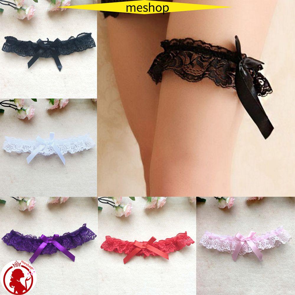 Vòng Đeo Chân Thắt Nơ Thiết Kế Phối Ren Hoa Rỗng Độc Đáo Hóa Trang Cô Dâu Phong Cách Quyến Rũ Cho Nữ | BigBuy360 - bigbuy360.vn