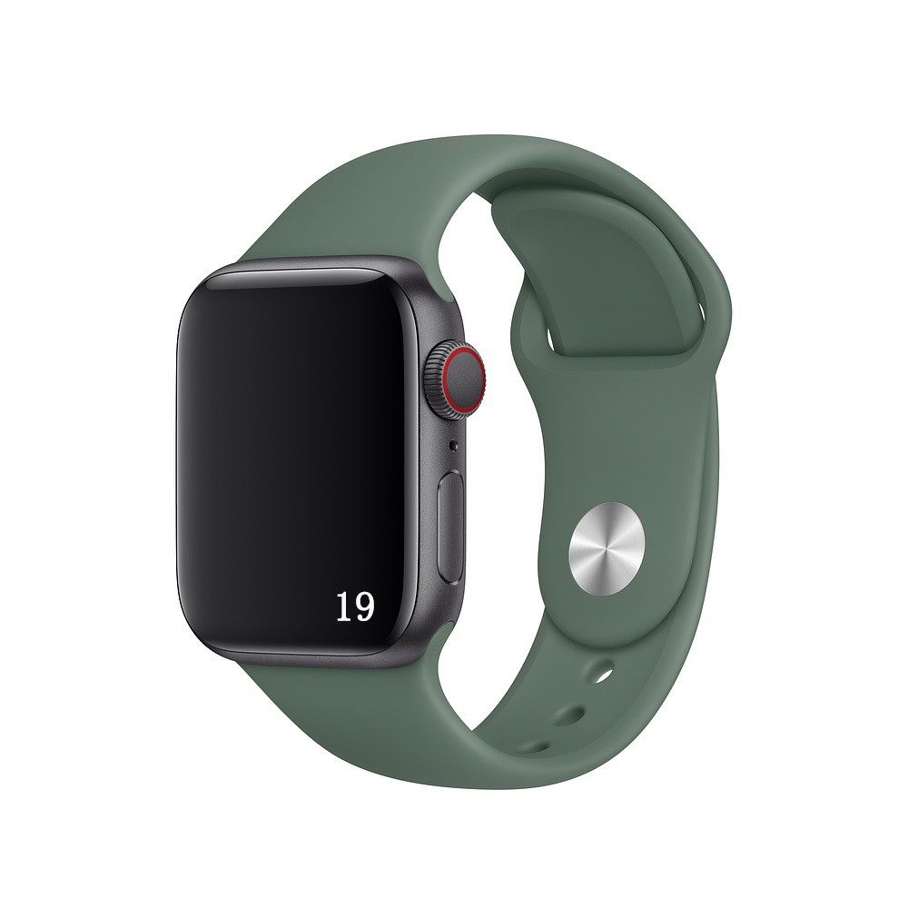 Dây Đeo Apple Watch Silicon Mềm - dành cho Đồng Hồ Thông Minh Apple Watch Series 5/4/3/2/1, Size 38/40 42/44 mm