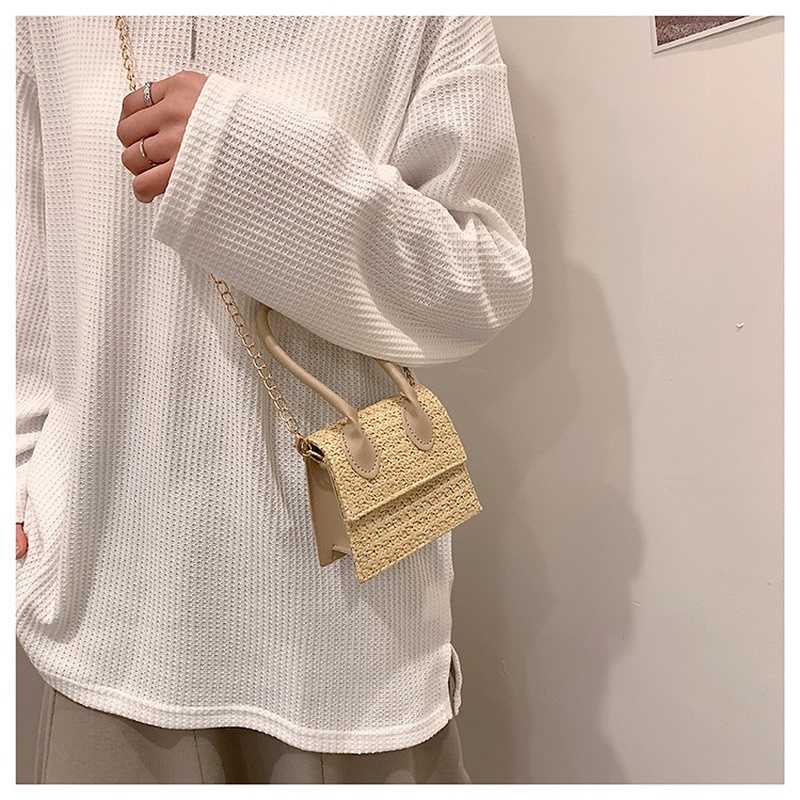 Túi cói Vai Bằng Rơm Thời Trang Mùa Hè 2022 NB00368