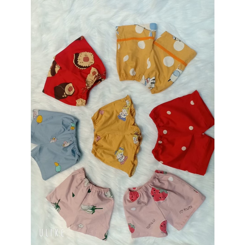 Quần chục bozip cotton cho bé ( 8 - 18kg) - quần đùi chục cotton bé trai bé gái thoáng mát, họa tiết dễ thương.