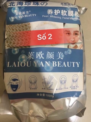 Bột mặt nạ ngọc trai trắng da 1kg(handmade)