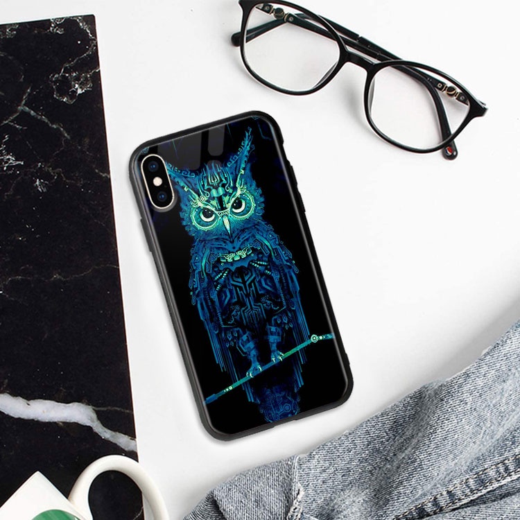 Ốp Lưng Iphone x cao cấp Cú May Mắn_102 RedOcean 6/6plus/7/7plus/8/8plus/x/xr/xs/11/12/pro/max/plus/promax