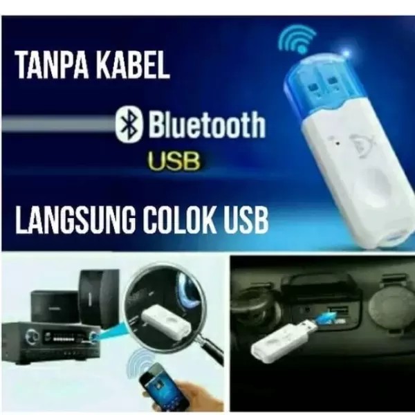 Usb Thu Tín Hiệu Âm Thanh Không Dây Ck 06 - Usb Bluetooth Có Micro