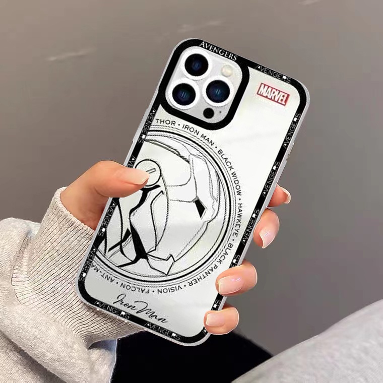 Ốp Điện Thoại TPU Dẻo Trong Suốt In Hình Vẽ Sang Trọng Cho iPhone 13 Pro Max 11 12 Pro Max Mini X XS Max XR 7 8 Plus SE 2020 SE3 6 6S