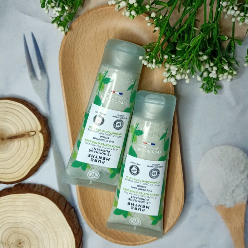 Tẩy Tế Bào Chết cho da dầu Yves Rocher Purifying Scrub 75ml