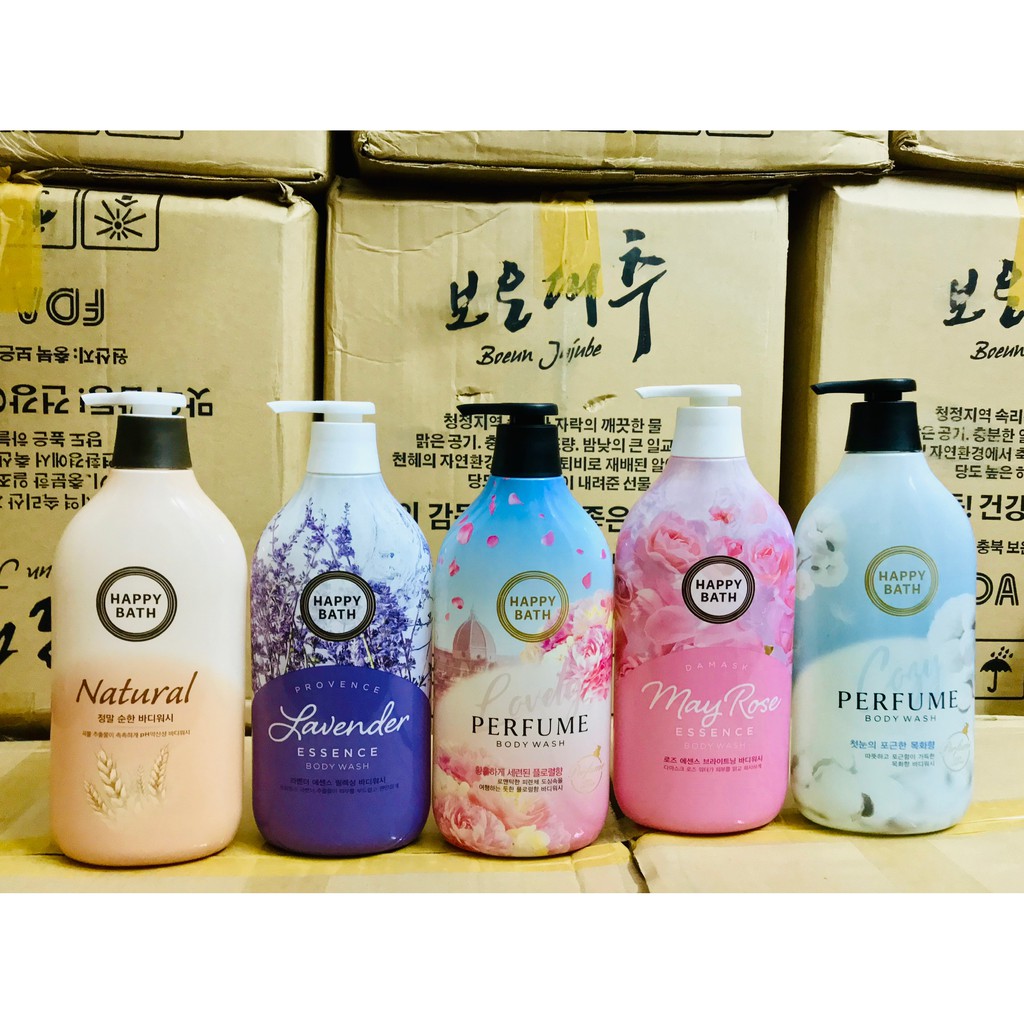 Sữa tắm Cao cấp Happy Bath Hàn Quốc 900ml | BigBuy360 - bigbuy360.vn