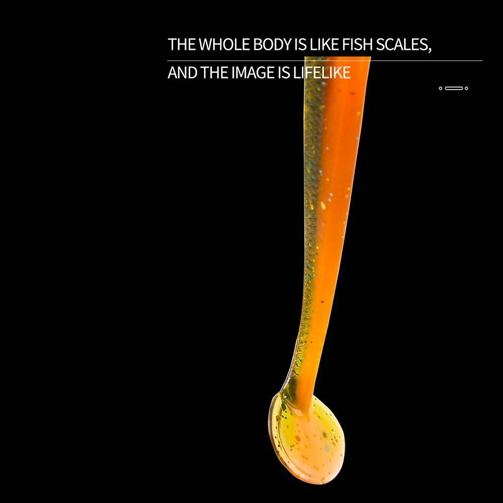 Set 4 Mồi Câu Cá Giả Hình Giun Nhiều Màu Sắc