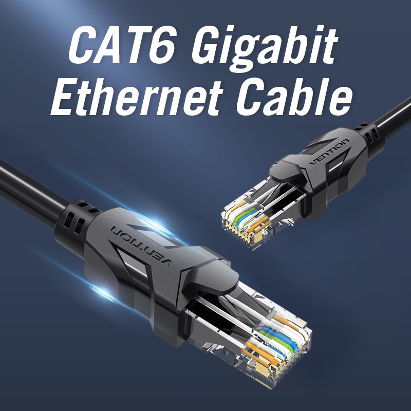 Dây cáp VENTION LAN CAT6 RJ45 Gigabit tốc độ cao