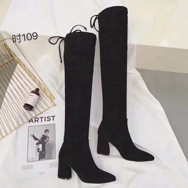 Boot đùi da lộn 5f