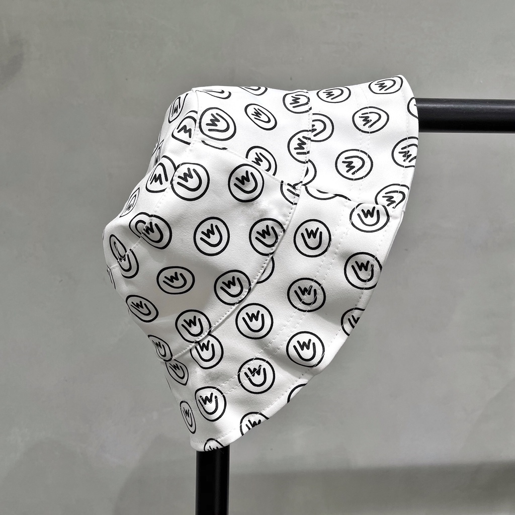 NON BUCKET BLACKWHITE FLORAL