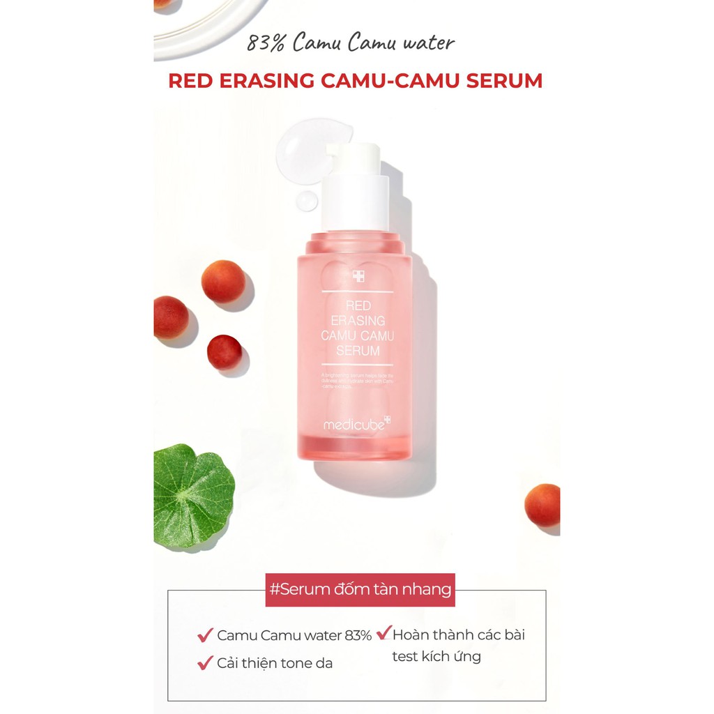 Tinh chất mờ thâm nám Medicube Camu Camu Serum 37ml