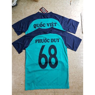 Phí in tên số áo bóng đá