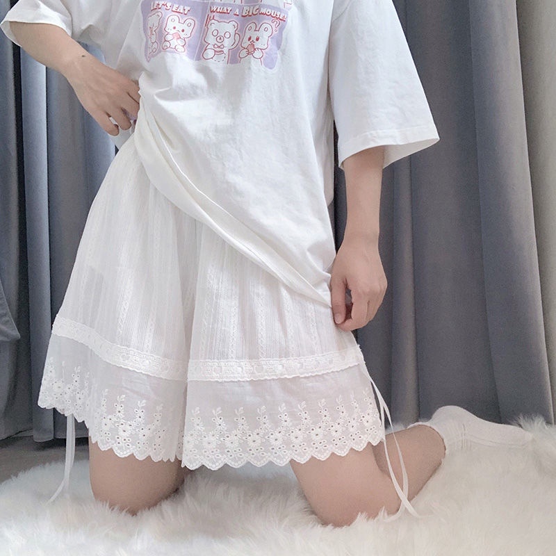 (Hàng Có Sẵn) Quần Lót cotton Dáng Rộng Viền Ren Hình Bí Ngô Hàng Mới 2022 Dùng Mặc Trong Váy