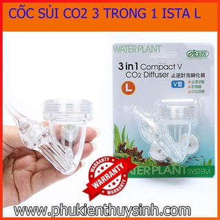 Cốc sủi CO2 3 trong 1 Ista size L, M