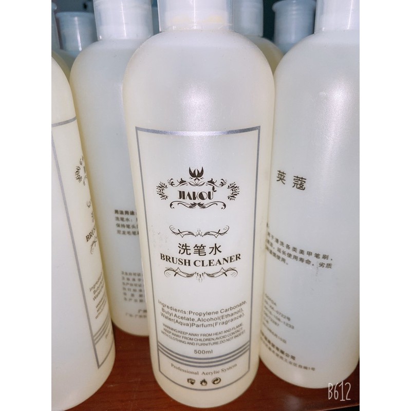 Rửa cọ nail jiakou 500ml,1000ml
