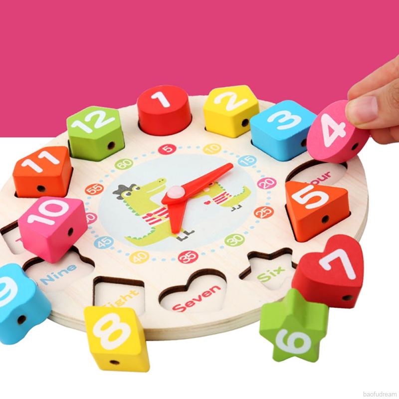 ❤Preschool Children's Early Education Teaching Aids Math Wooden Toys