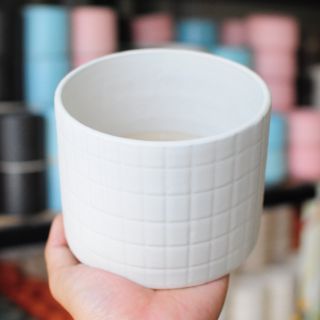 Chậu trụ kẻ sọc 12.5cm