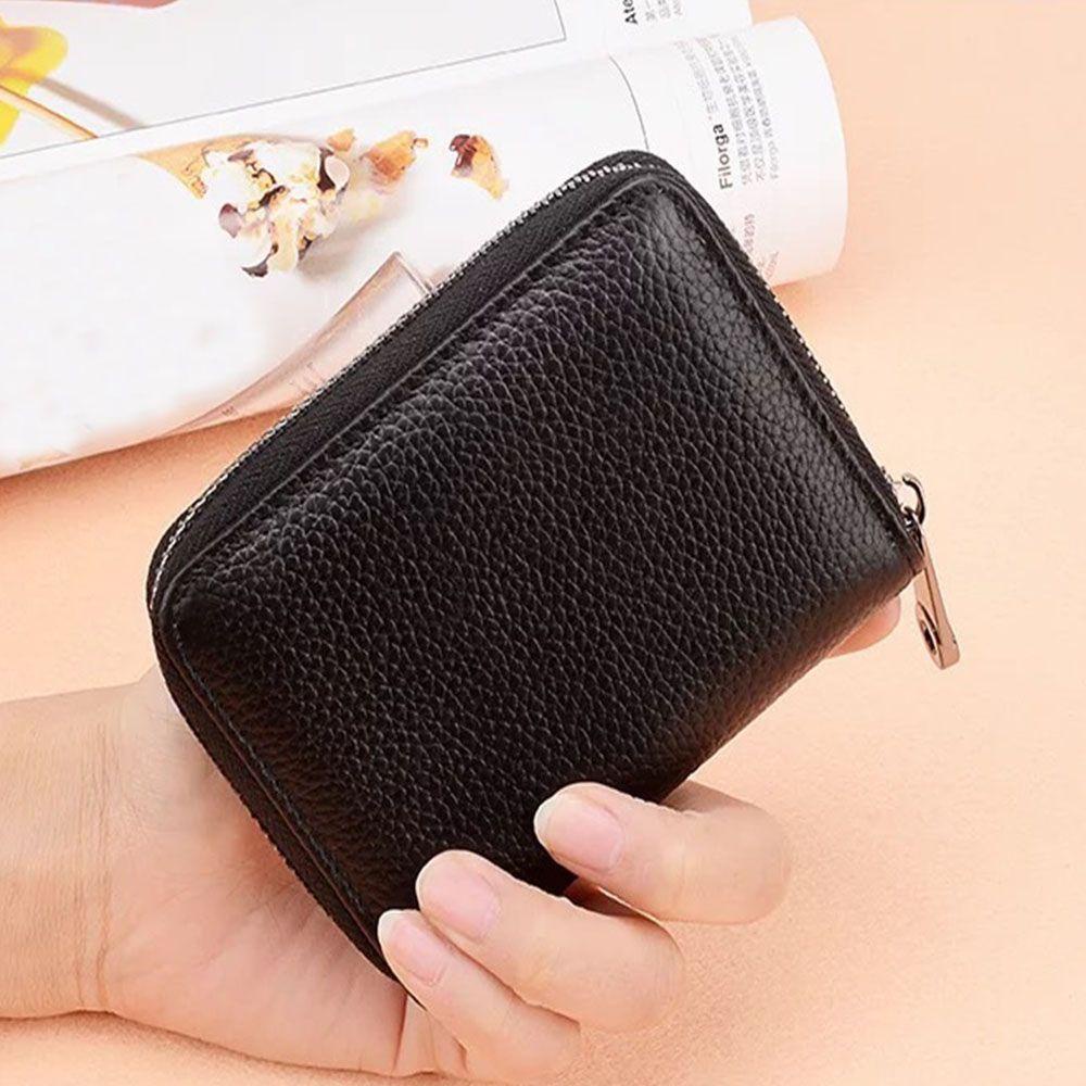 Ví Da Bò Thật Có 20 Ngăn Đựng Thẻ Tiện Dụng