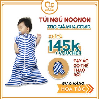 Túi Ngủ Cho Bé FREESHIP Chăn Hè Giúp Bé Ngủ Ngon - Noonon - TNHT01